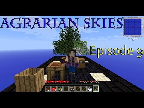 Minecraft Modded Skyblock Agrarian Skies Lets Play Episode 9