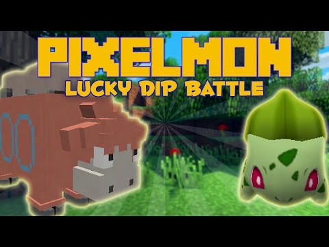 Pixelmon Lucky Dip Battles - w/ PixelDip, xiiRockstarrTv & Eton