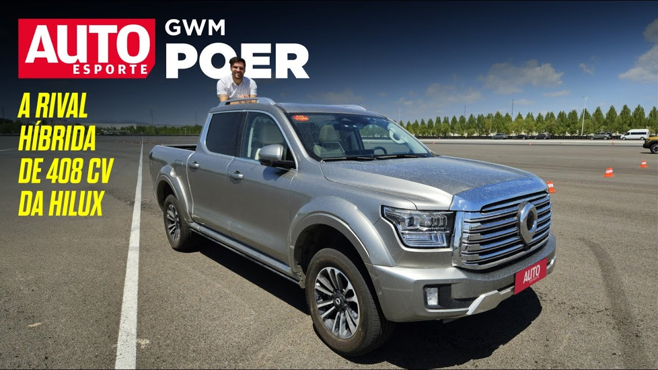 GWM Poer P30 híbrida flex: picape média eletrificada que será fabricada no Brasil em 2026