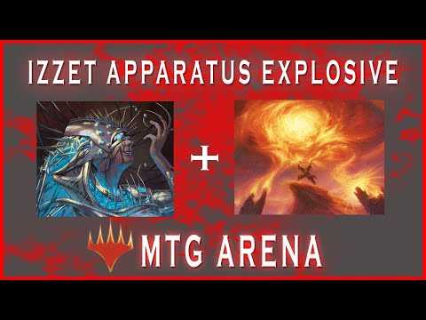 🔥💧 IZZET Apparatus Explosive - STANDARD #mtgarena