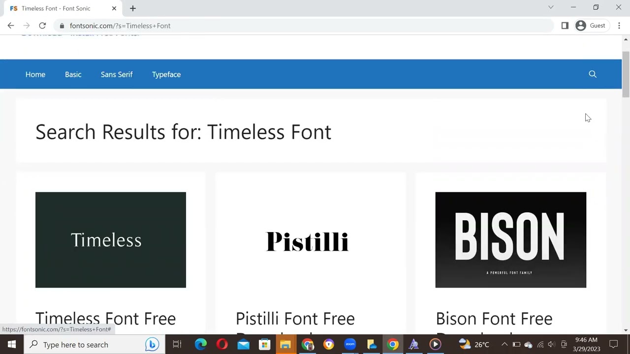 How to Download and install Timeless Font Free Download in Adobe Photoshop