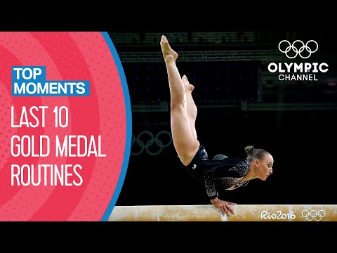 Last 10 Balance Beam Champions | Top Moments