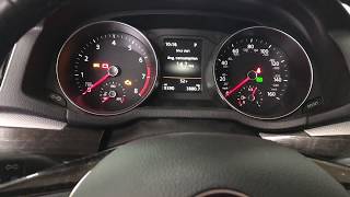 2018 VW Passat Reset Oil Service light