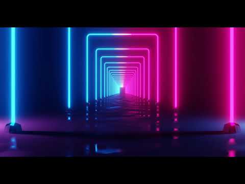 Neon Lights Modern Animated Loop Background - Motion Made/no copyright-free download