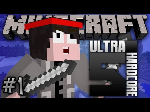 Minecraft: Ultra Hardcore (UHC) - Season 5 - Episode 1 - 1.7 TERRAIN!!