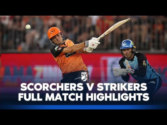 Perth Scorchers vs Adelaide Strikers | Full Match Highlights | 18/01/25 | BBL | Fox Cricket Perth Scorchers vs Adelaide Strikers | Full Match Highlights | 18/01/25 | BBL | Fox Cricket
