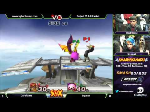 Xanadu 1/7/14 - Darkflame (Falcon) vs. Squeak (MK)