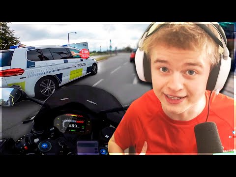 Jaxstyle Reagerer På: Livsfarlig Politijagt på Motorcykel (DANSK KANAL)