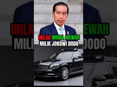 TERBONGKAR!! INILAH MOBIL MEWAH MILIK JOKOWI DODO #jokowi #Mobilmewah #jokowidodo