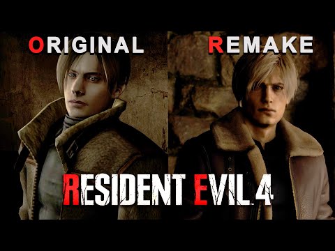 Resident Evil 4 - Remake vs Original Comparison