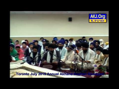 059 Toronto July 2015 Smaagam - Wednesday Evening - Bh. Parminder Singh Jee Delhi