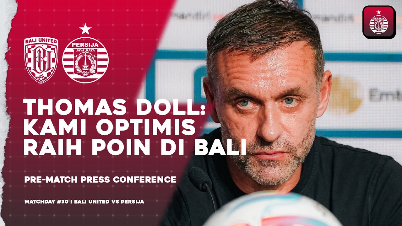 Persija Siap untuk Curi 3 Poin dari Bali United! | Press Conference