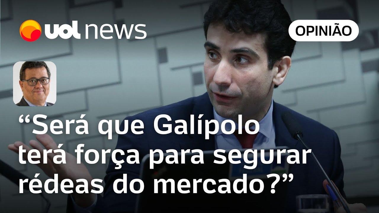 Galípolo no BC deixa dúvida sobre força para conter guerra entre mercado e Lula | Tales Faria