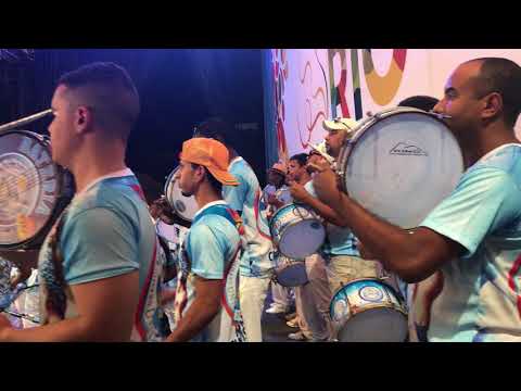 Vila Isabel 2018: gravação da bateria no CD do Grupo Especial - Carnaval 2018