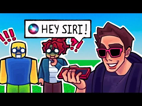 SUS SIRI PRANK on Roblox Voice Chat...
