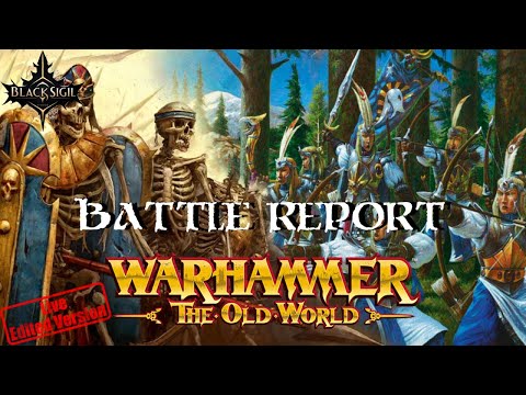 Tomb Kings of Khemri vs High Elf Realms | 2000pts Battle Report | Warhammer: The Old World