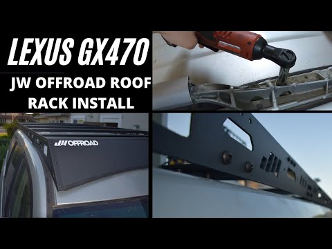 Lexus GX470 ROOF RACK INSTALL | JW OFFROAD