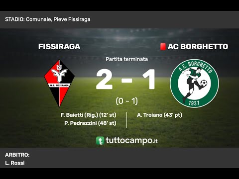 FISSIRAGA - BORGHETTO 2-1