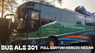 Download lagu Lively Departure of ALS Bus 301 🚍🚍 ALS Bus 301 Departs for Medan mp3