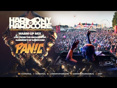 Harmony of Hardcore 2019 - LIVE Warm-up Mix Panic