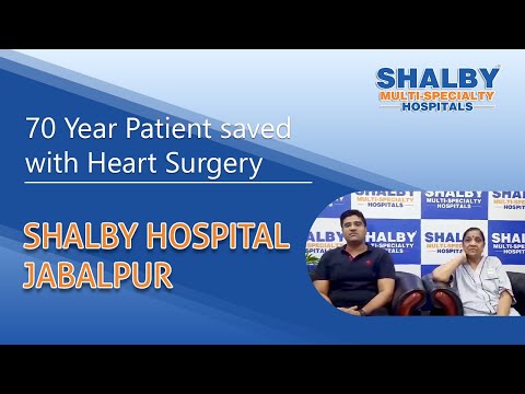 70 Year Patient saved with Heart Surgery