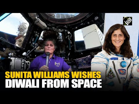 "Greetings from the ISS..." Indian-Origin NASA astronaut Sunita Williams wishes Diwali from space