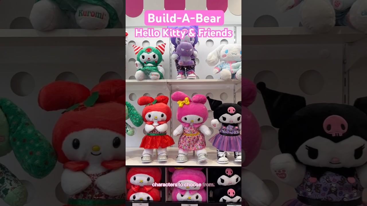 Build-A-Bear x Hello Kitty & Friends Workshop | Los Angeles, CA 🌴🎀