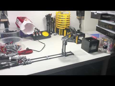 Lego GBC Ball Flinger - long distance shot