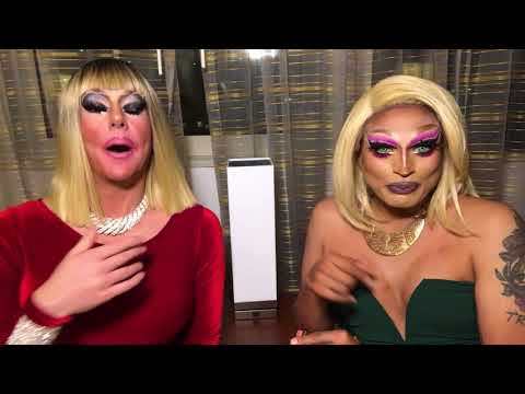Vegan Drag Queens review Dominion (vegan documentary) PT 1 OF 2 - Honey LaBronx & Sima