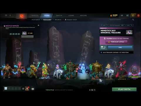 Opening Nemestice 2021 Immortal Treasure | Dota 2