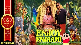 Enjoy Enjaami - Dhee ft Arivu  Lyrics  Cartoon ver