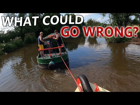 82 - Me And Mum Cruise Alone, What Could Go Wrong? Towed As We Grounded On The Trent And Mersey