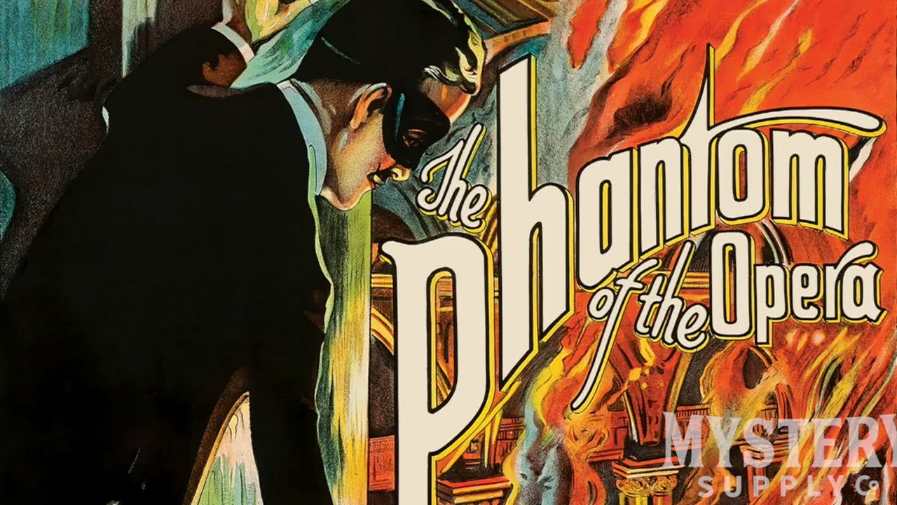 The Phantom of the Opera 1925 Vintage Horror Balcony Monster Movie Poster (One Sheet Style L)