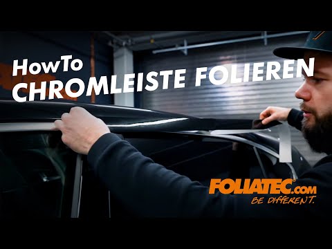 HowTo - Apply black foil to chrome trim - FOLIATEC.com