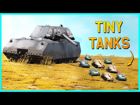 The SMALLEST Tank in War Thunder - L3 Tank HORDE