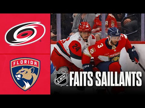 Hurricanes vs Panthers 19/12/25 | Faits saillants