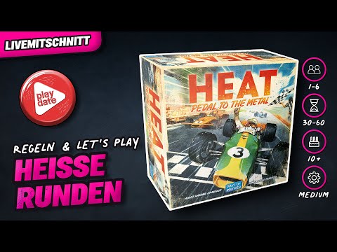 HEAT - Days of Wonder - Brettspiel - Regeln & Let's Play