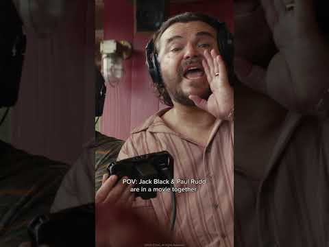 POV: you’re third-wheeling Jack Black and Paul Rudd in the jungle.