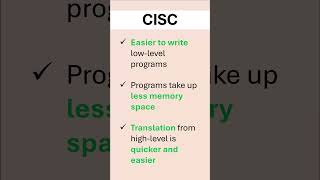 RISC vs CISC