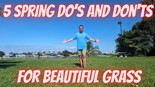 Early Spring Lawn Care: Do's and Don'ts for Zoysia & Bermuda Grass