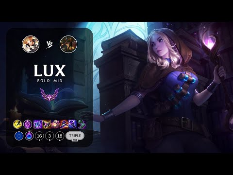 Lux Mid vs Cassiopeia - EUW Master Patch 12.23
