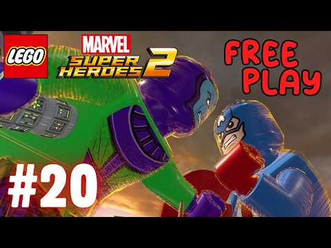 Lego Marvel Super Heroes 2 - Free Play Walkthrough - Level 20 Out of Time