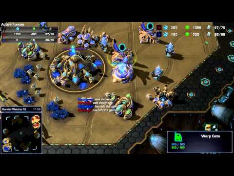 SC2 HotS PvP vs Soulmancer - 1 Gate expand