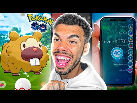 LVL 40 EM UM DIA & NOVO SHINY BIDOOF - POKEMON GO | Cris |