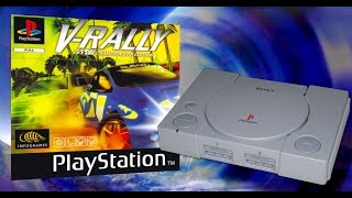 RGVX & Fluffy Attempt : V-Rally : Playstation 1 (Like a couple of drunken ice skaters!) ;o)