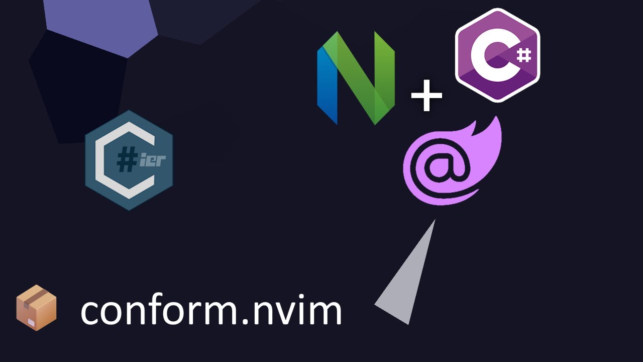 Neovim + C#: formatting. | csharpier, conform.nvim