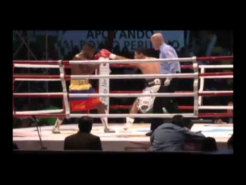 Maicelo  logró vencer a un duro rival, el ecuatoriano Fernando Angulo