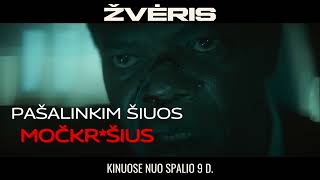 ŽVĖRIS - veiksmo filmas su Samuel L. Jackson kinuose nuo spalio 9 d.
