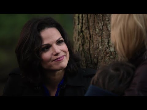 OUAT 2x09 -  Regina saves Emma and Snow from the Enchanted Forest | Swanqueen scenes HD