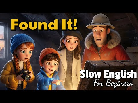 The Secret in the Attic: Finding the Final Treasure in New York 🇺🇸 | Easy English (A2)
